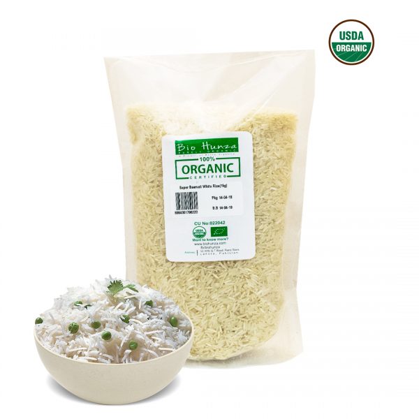 Organic basmati rice Pakistan- Bio Hunzaa health homie healthhomie shop organic